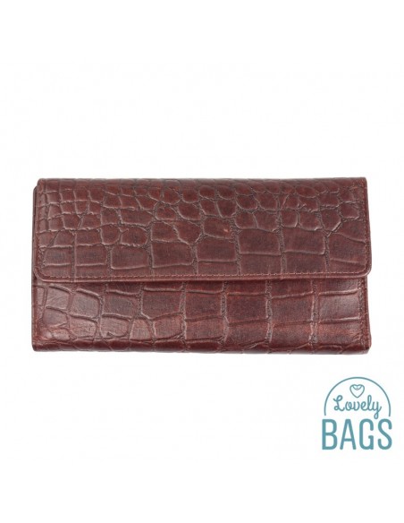 Carteira Grande de pele contra-Bando - Nieve