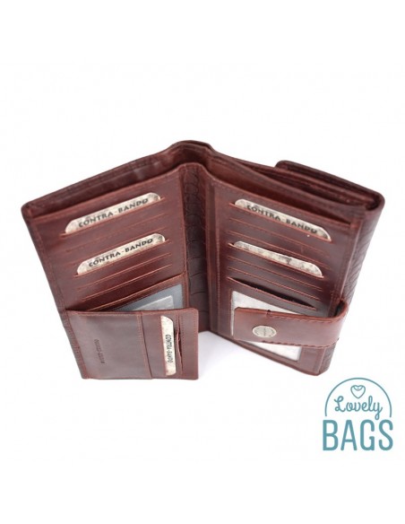 Cartera Gran Contra-Bando - NIEVE amb Pell de Boví