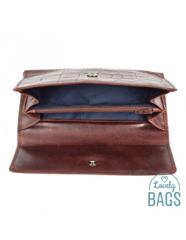 Carteira Grande de pele contra-Bando - Nieve