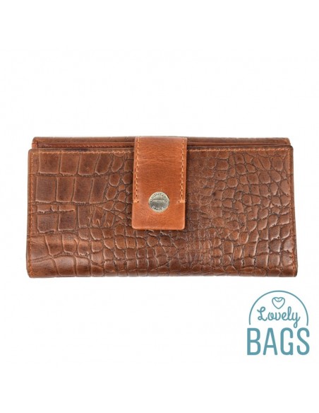 Carteira Grande de pele contra-Bando - Nieve