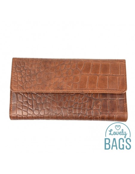 Carteira Grande de pele contra-Bando - Nieve