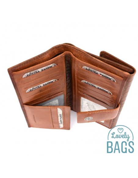 Cartera Gran Contra-Bando - NIEVE amb Pell de Boví