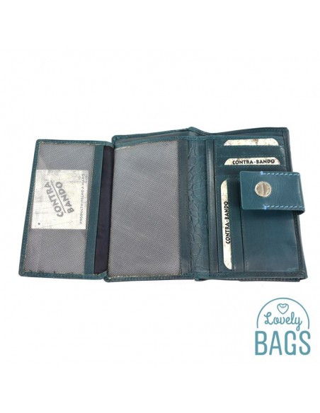 Cartera pell Contra-Bando - Nieve