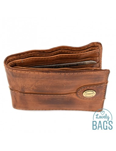 Billetera Americana de Hombre, Contra-Bando - COLADA, hecha en Piel