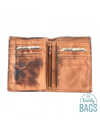 Cartera billetera Contra-Bando - COLADA,  Piel de Vacuno