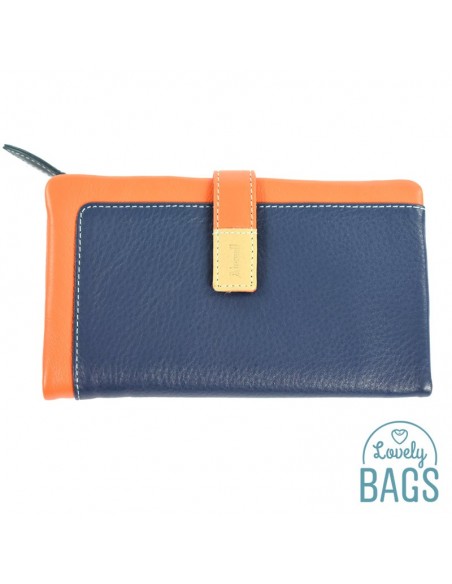 Carteira Grande Adapell - Couro macio