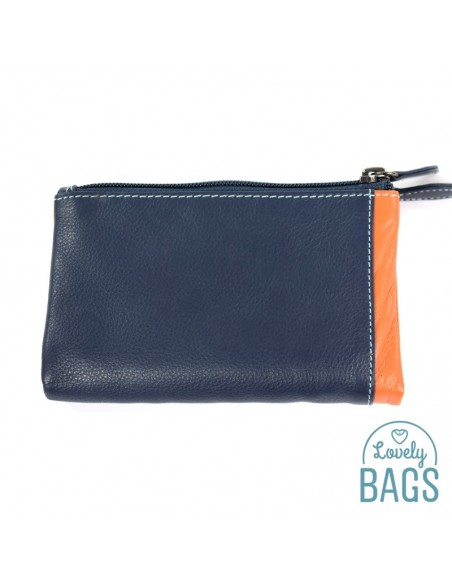 Cartera de piel Adapell - Con 2 cremalleras