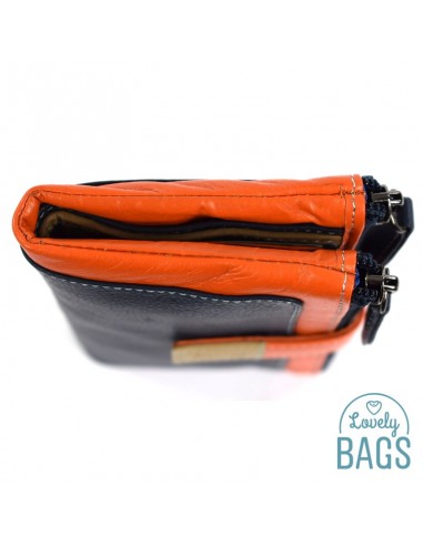 Cartera de piel Adapell - Con 2 cremalleras