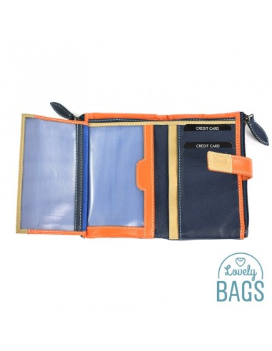 Cartera de piel Adapell - Con 2 cremalleras