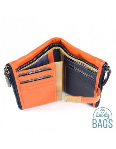 Cartera de piel Adapell - Con 2 cremalleras