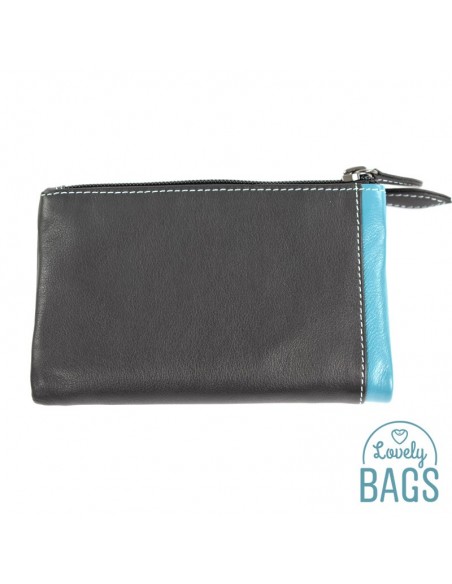 Cartera de piel Adapell - Con 2 cremalleras