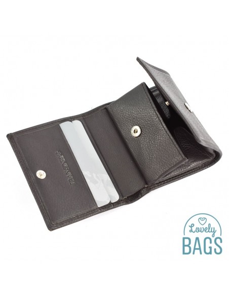 Cartera de piel con monedero acordeón, Francinel - VENISE