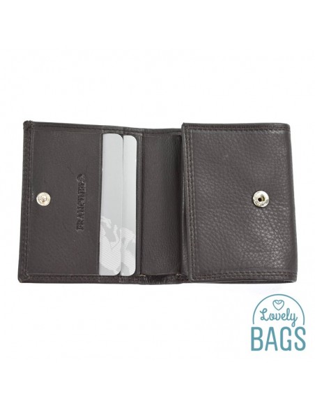 Cartera de piel con monedero acordeón, Francinel - VENISE