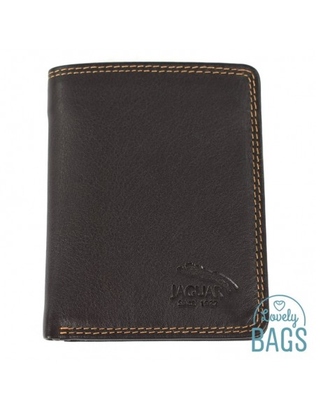 Cartera targeter d'Home, JAGUAR - BOSTON amb Pell de boví
