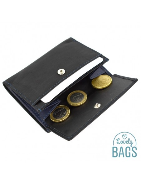 Moneder Targeter unisex, JAGUAR - MONTANA amb Pell de boví