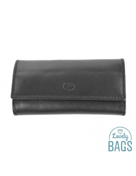 Carteira porta 6 chaves Ramito - Seda, pele