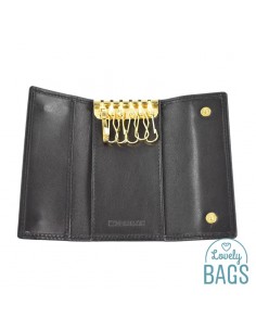 Carteira porta 6 chaves Ramito - Seda, pele 2