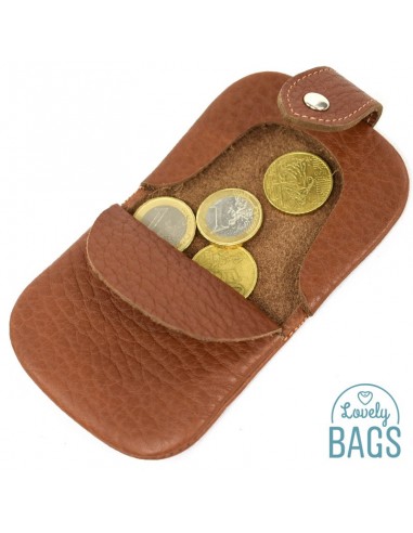 Porta moedas Ramito - Couro Box de alta qualidade