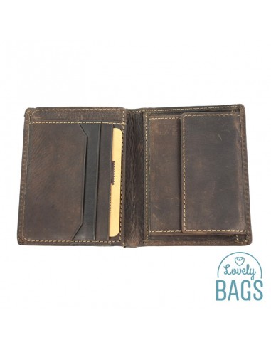 Cartera de Hombre con monedero, PRIVATA - LABEL en Piel