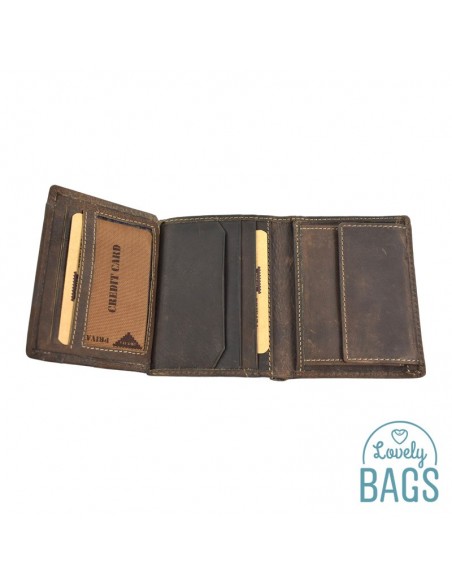 Carteira de Homem com porta moedas Privata - Label