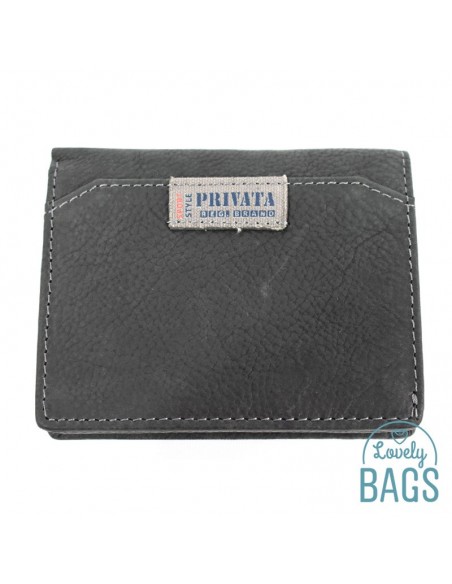 Carteira de Homem com porta moedas Privata - Label