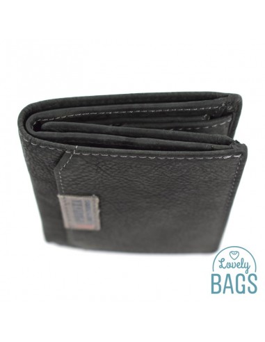 Cartera de Hombre con monedero, PRIVATA - LABEL en Piel