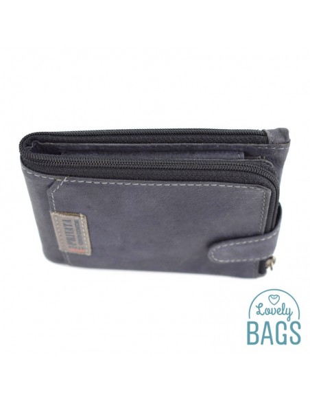 Cartera Americana de Hombre con cierre, PRIVATA - LABEL en Piel