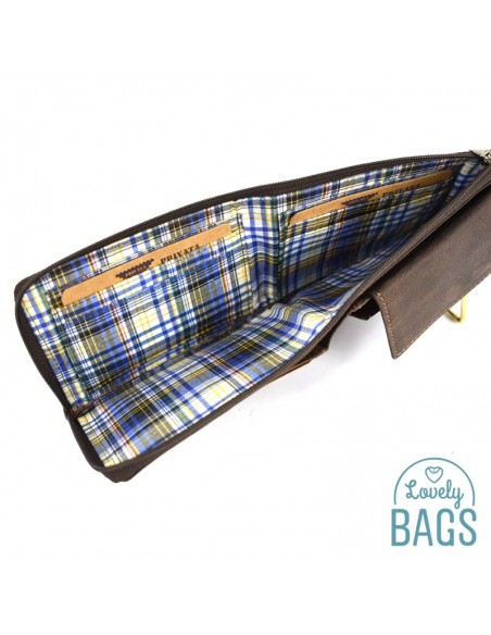 Carteira americana de Homem com presilha Privata - Label