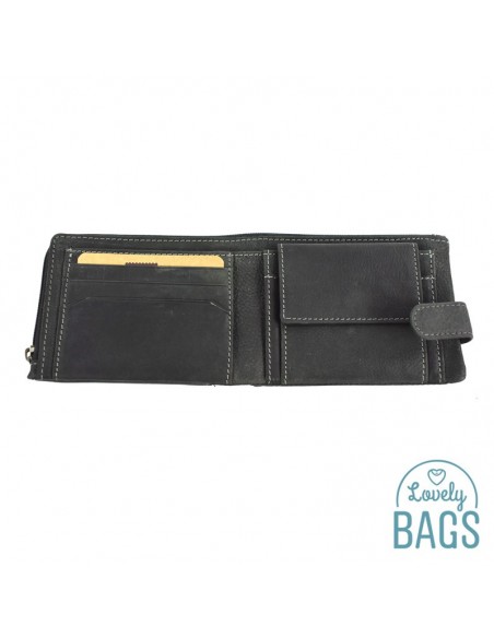 Carteira americana de Homem com presilha Privata - Label