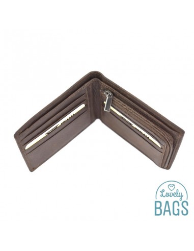 Cartera Americana d'Home, PRIVATA - METAL amb Pell