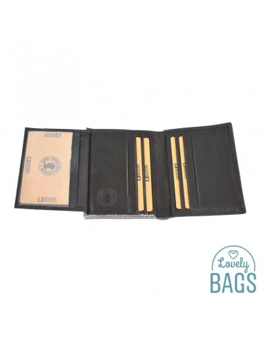 Cartera targeter d'Home, CORONEL TAPIOCA - COMBINAT fet amb Pell de Búfal combinat amb Lona