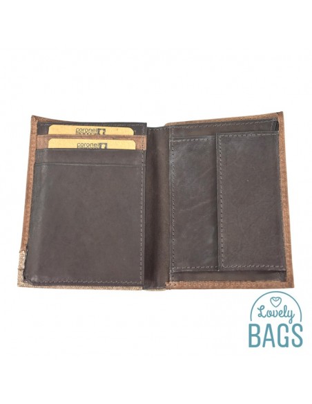 Carteira com porta moedas Coronel Tapioca - Combinat