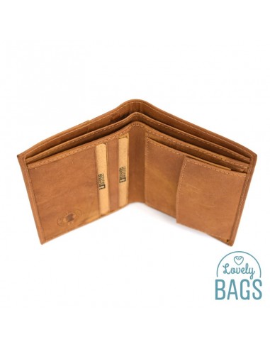 Cartera de piel con monedero Coronel Tapioca - NOBUCK