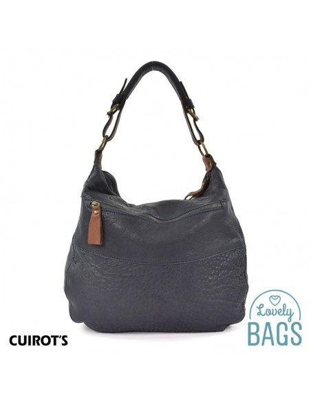 Bolso de hombro estilo Hobo, grande de Mujer, Cuirots - Piel Australia