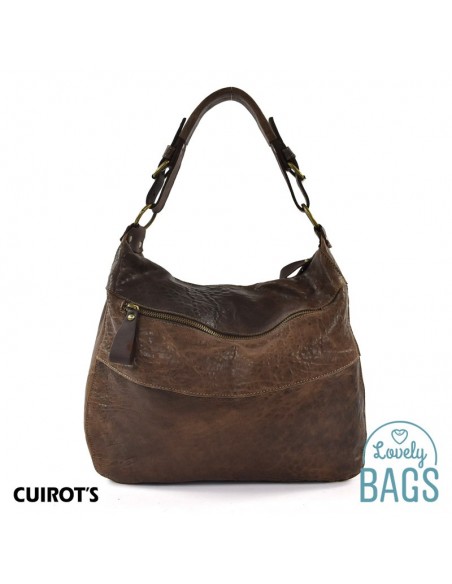 Bolsa de ombro hobo bag grande Cuirots - Pele Austrália