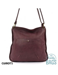 Bossa Bandolera plana de Dona, Cuirots - fabricat amb Pell Dakota