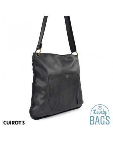 Bossa Bandolera plana de Dona, Cuirots - fabricat amb Pell Dakota