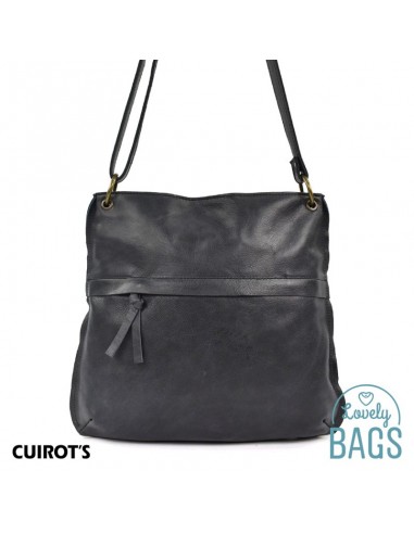 Mala Tiracolo plana Cuirots - Couro Dakota