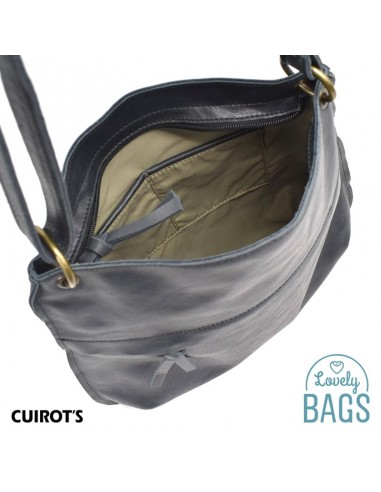 Bossa Bandolera plana de Dona, Cuirots - fabricat amb Pell Dakota