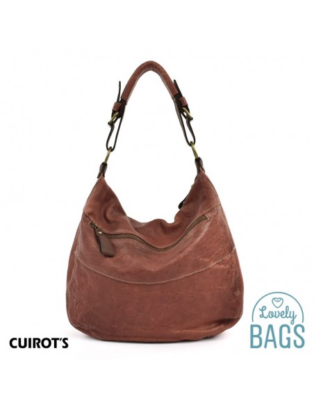 Bolso de hombro estilo Hobo, grande de Mujer, Cuirots - Piel Australia