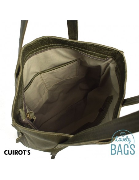 Bossa Shopper plana, gran de Dona, Cuirots - Pell  Dakota