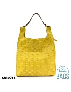 Bossa Shopper bag amb una ansa, gran de Dona - Cuirots, Pell trenada Maverick