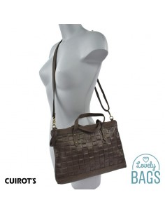 Bossa de mà, mitjana de Dona - Cuirots, Pell trenada Maverick 2