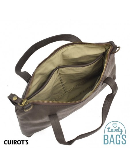 Bolso de mano, mediano de Mujer - Cuirots, Piel trenzada Maverick