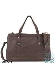 Handbag Pequena Cuirots - Couro Maverick trançado