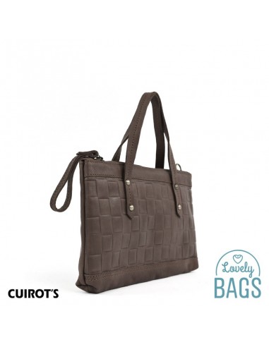 Handbag Pequena Cuirots - Couro Maverick trançado