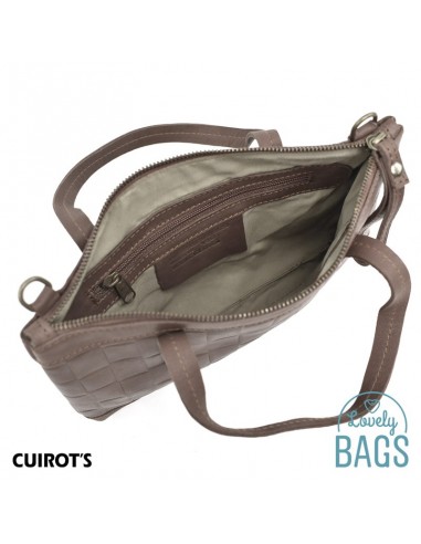 Handbag Pequena Cuirots - Couro Maverick trançado