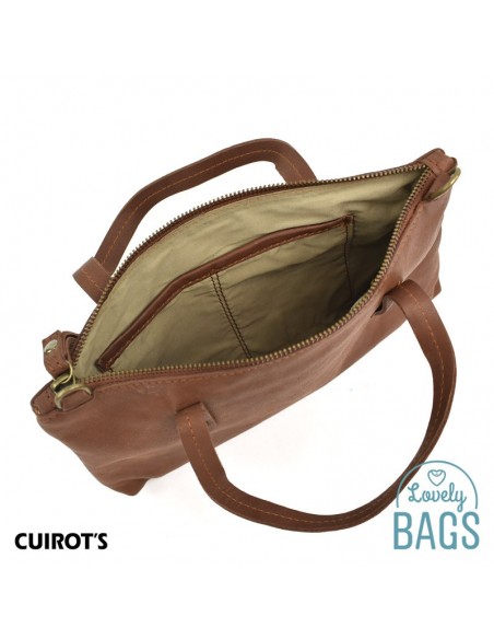 Bolso de mano, pequeño de Mujer - Cuirots, Piel trenzada Maverick