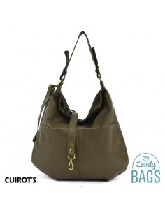 Hobo bag plana grande Cuirots - Pele Maverick