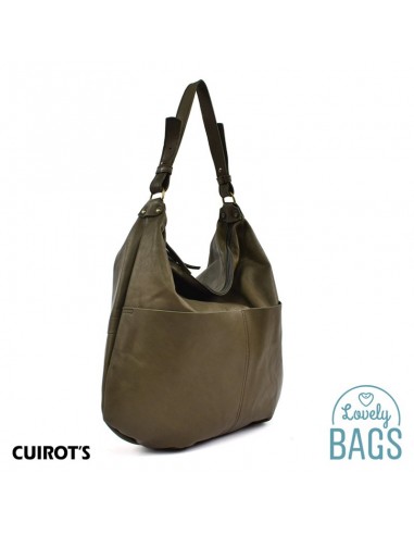 Hobo bag plana grande Cuirots - Pele Maverick